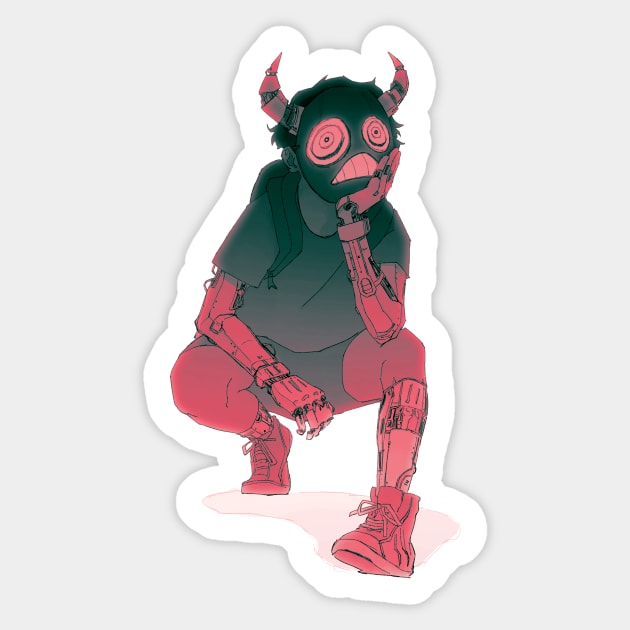 Robo boy Sticker by wah.ah.ah